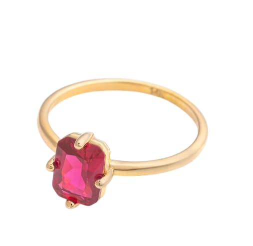 Certified Burmese Ruby Ring