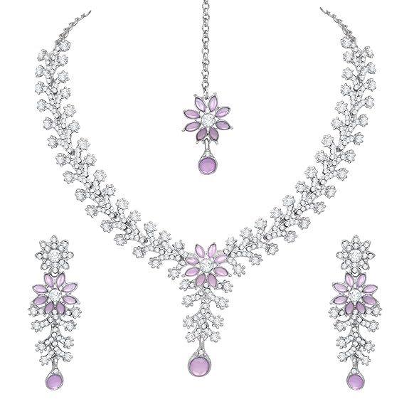 Diamond Necklace Set for Women