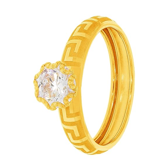 Elegant gold ring for women