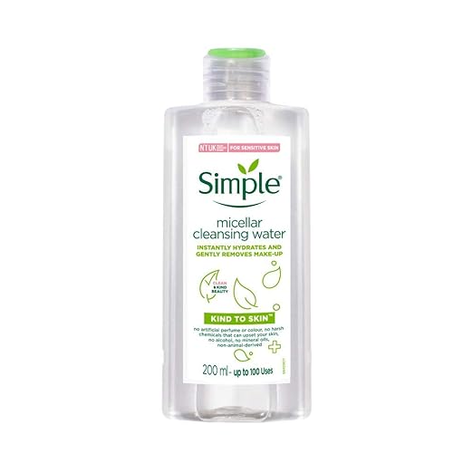 Gentle micellar removes makeup