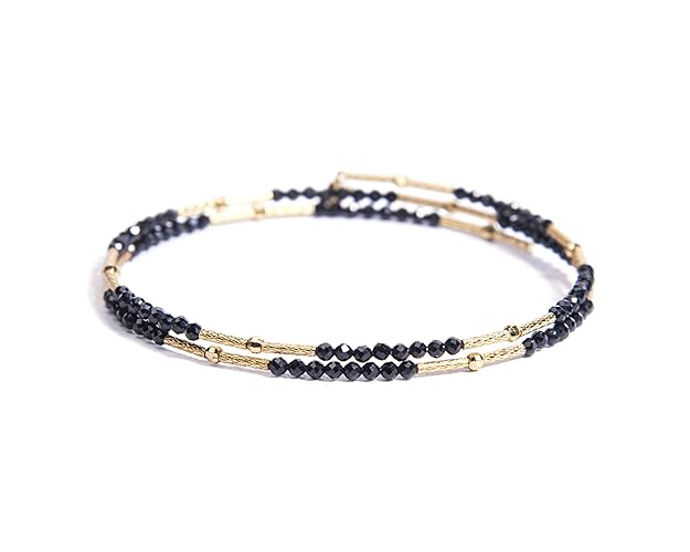 Gold-plated layered bracelet