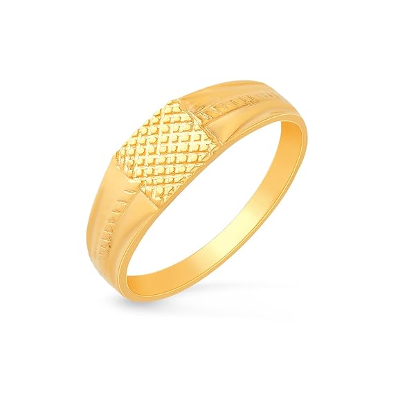 Hallmark yellow gold ring