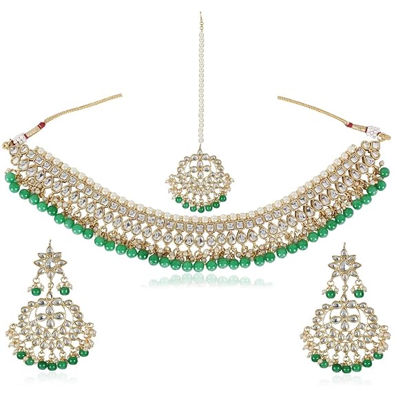 Kundan choker necklace set