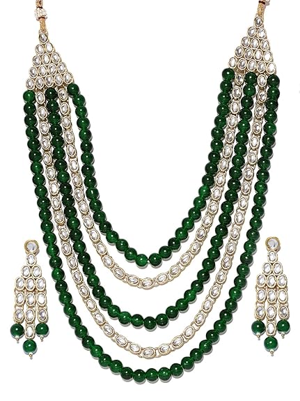 Kundan necklace jewelry set for women