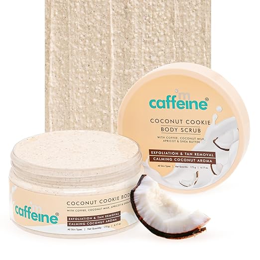 mCaffeine Coconut Cookie Scrub