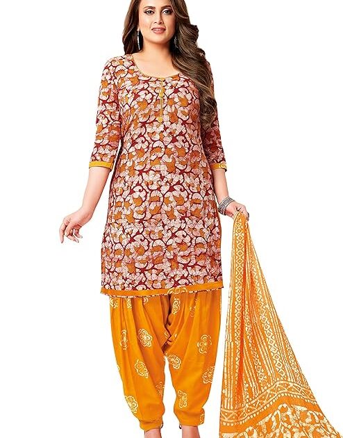 Miraan Cotton Printed Readymade Salwar Suit