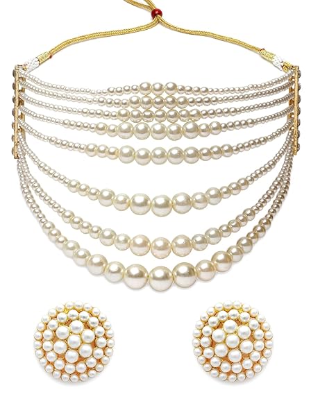 Trendy pearl necklace jewelry