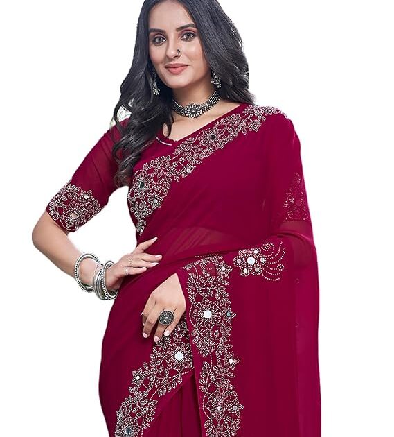 Women Georgette saree