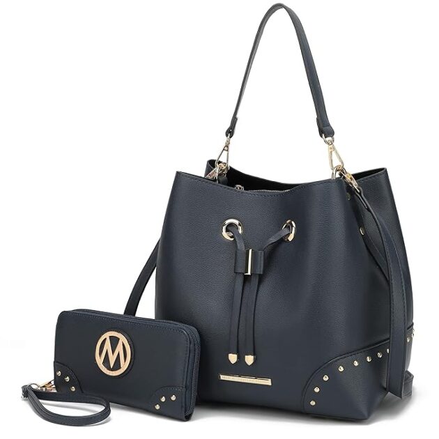 Women MKF Crossbody Bucket Bag