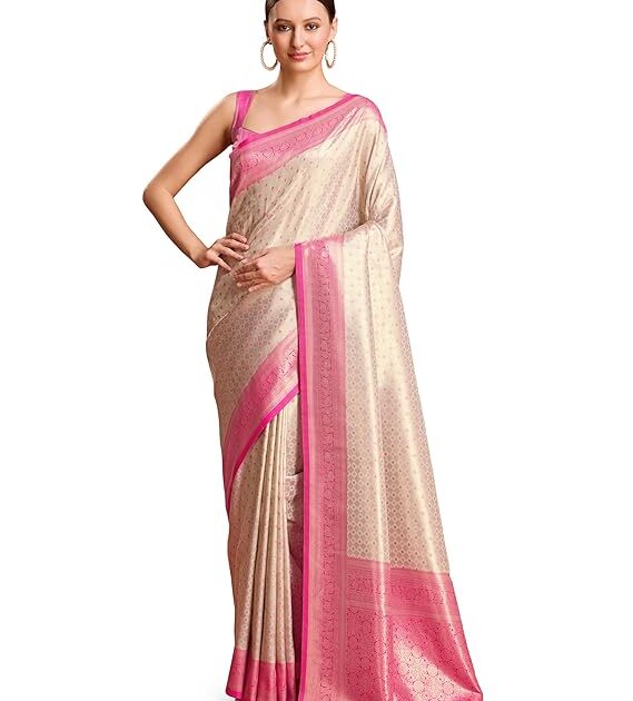 Monjolika Kanjivaram silk saree