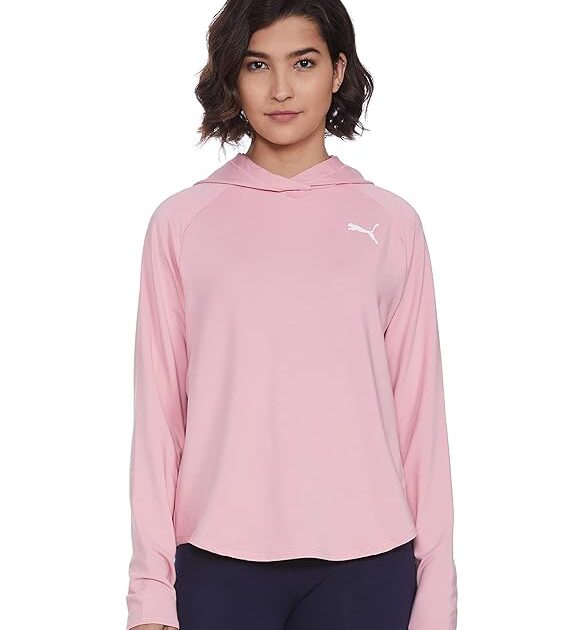 PUMA Women High Neck Hoodie