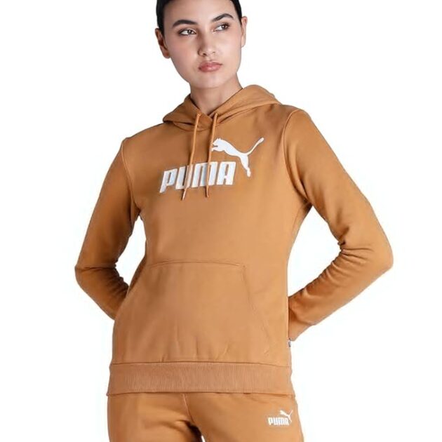 Puma women hoodie made from cotton