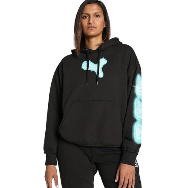 Puma Women Hoodie with Hooded Neck