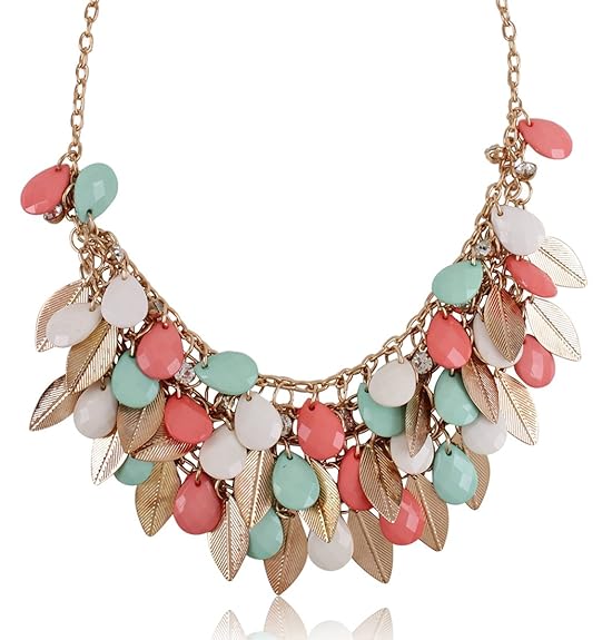 Shining Diva Multicolor Choker Necklace