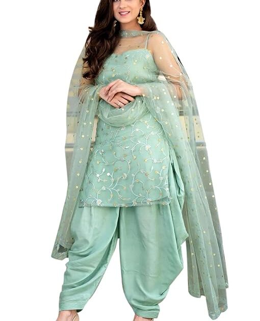 Women Semi-Stitched Salwar Suit