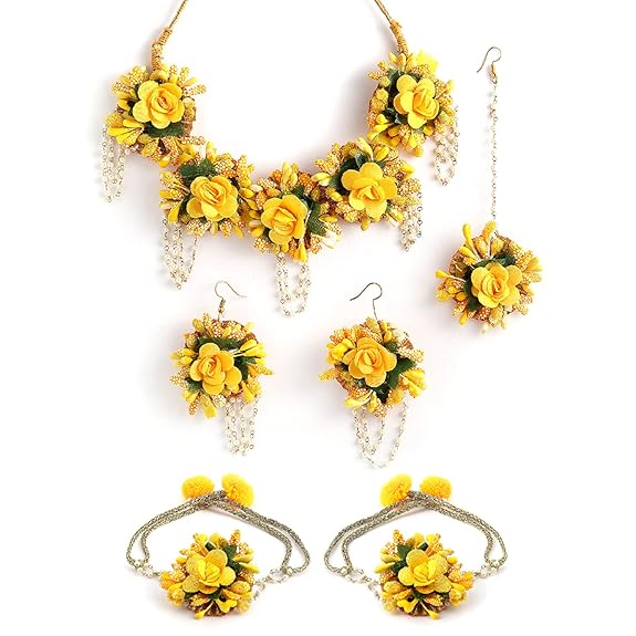 ZENEME Floral Jewelry Set