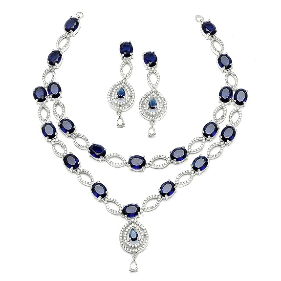 ZENEME Necklace and Earrings Set