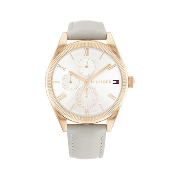 Silver White Women Watch